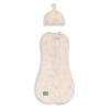 Zavinovačka First STEP SWADDLE s čiapkou zadarmo, VINTAGE ANIMALS CREAM CAP, od značky Sleepee