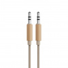 Bang & Olufsen BeoPlay H95 Fabric audio cable Gold Tone (Audio kábel pre slúchadlá BeoPlay H95)