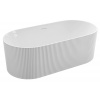Aqualine TURIA voľne stojaca vaňa 170x80cm, biela E2780