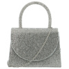 Dámska listová kabelka strieborná - Michelle Moon Leta strieborná