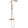 Grohe Euphoria sprchová súprava nástenná s termostatom s dažďovou sprchou Brushed Warm Sunset 26507DL0