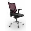 Spinergo OFFICE Spinergo - aktívna kancelárska stolička - vínová, plast + textil + kov