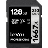 Lexar SDXC Pro 1667X UHS-II U3 R250/W120 (V60) 128G