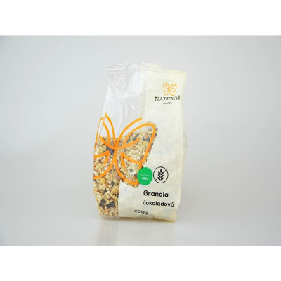 Granola čokoládová bezlepková 200g Natural Jihlava