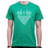 tricko, Farba zelená, Strih/ Variant Pánsky / UNISEX