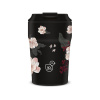 Termohrnček 350ml Flowery black ARS UNA