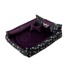 Go Gift GO GIFT Pelech pre psa a mačku XL - fialový - 100x90x18 cm
