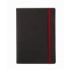 Zápisník OXFORD Black n 'Red Journal A5, 72 listov, linajkový, ohybné dosky (400051204)