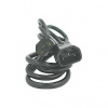 Logo Síťový kabel 230V prodlužovací C13 - C14 5m VDE approved černý
