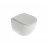 Ravak Chrome - Závesné WC AquaSpin set, SoftClose, biela X03121