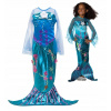 Kostým pre dievča - Kostým kostýmové šaty morská panna r. 128 loptička (Kostým kostýmové šaty morská panna r. 128 loptička)