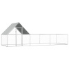 Kurín 6x2x2 m, pozinkovaná oceľ-ForU-144557