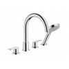 Hansgrohe Vernis Blend - Batéria na okraj vane, 4-otvorová inštalácia, chróm 71456000