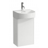Laufen SONAR skrinka pod umývadlo 39x24x60 cm,1 dvierka,pravé,push&pull,Biela Matná H4054820341701