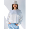 Dámska štýlová mikina VSB JELLY biela , ZVOĽTE VEĽKOSŤ OBLEČENIA 2XL/3XL