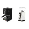 Gaggia Classic UP, black + Eureka Mignon Specialita, CR white