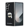 Karl Lagerfeld PU Saffiano Monogram Karl Head Zadní Kryt pro Samsung Galaxy Z Fold 6 Black KLHCZFD6PGKSKIHK