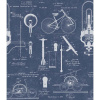 MINDTHEGAP Patents Blue - tapeta