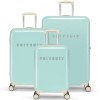 Sada cestovních kufrů SUITSUIT® Fabulous Fifties Luminous Mint - zelená - 91 / 60 / 32 L