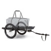 KLARFIT Companion Travel L, nákladný príves, 40 kg, príves na bicykel, ručný vozík, 16 (BCT1-CompanionT-Grey)