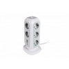 VERBATIM EU Power Tower EUPT-01 Nabíjecí stanice ,11x230V, 2xUSB-C, 2x USB-A 49547