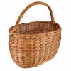 Nákupný košík prútený hnedý