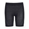 Dámske funkčné prádlo ORTOVOX 120 Competetion Light Shorts Black raven L