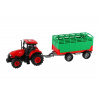 Teddies Traktor Zetor s vlečkou 36 cm na zotrvačník