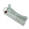 POWERGARDEN PP6K-02 230V 2m 6 zas. + vyp