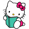CUKROVÁ TLAČ Opłatek na Tort Cukrová hmota Hello Kitty #5 + MENO