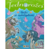 Jednorožci - Zelená Kniha se samolepkami