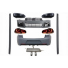 KITT Complete Body Kit suitable for VW Golf VI 6 MK6 (2008-2013) R20 Design with Headlights LED and Taillights Dynamic Turning Light + Complete Exhaust System