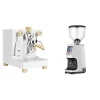 Lelit Bianca PL162T V3, white + Eureka Atom Specialty 65, white