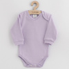 Dojčenské bavlnené body New Baby fialová Fialová 68 (4-6m)