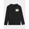 4F Jr sweatshirt 4FJAW23TSWSM631-20S (178718) Black/Green 158