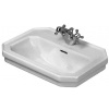 Duravit 1930 - Umývadlo, 50x37 cm, s prepadom, s otvorom na batériu, biela 0785500000