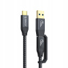 Kábel Orico USB typ C - USB typ C 0,3 m čierny
