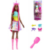 MATTEL BRB Barbie pohádková panenka víla jednorožec s dlouhými vlasy