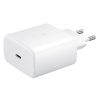 EP-TA845XWE Samsung USB-C 45W Cestovná nabíjačka + USB-C/USB-C dátový kábel White