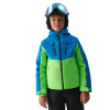 4F JUNIOR-TECHNICAL JACKET-JAW23TTJAM300-35S-TURQUOISE Modrá 158