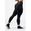 NEBBIA Tvarující legíny s V-shaped pasem STRONG BEAUTY 425 black XS; Černá legíny