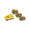 DEWALT FlexVolt Súprava batérie a rýchlonabíjačky 18 V (3 x 9 Ah) DCB118X3