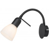 Rabalux Soma nástenná lampa 1x40 W čierna 73090