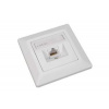 Zásuvka Solarix SX9-1-5E-UTP-WH CAT5E UTP 1 x RJ45 pod omítku bílá