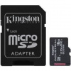 Pamäťová karta Kingston Industrial MicroSDHC 16GB UHS-I U3 + adaptér SD (SDCIT2/16GB) čierna