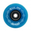 SULOV Kolečka Penny board NEON BLUE 60 x 45mm 85A, sada 4ks, s ložisky
