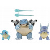 Pokémon 3 figúrky Squirtle Stojí za to Blastoise