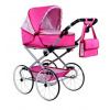 Bayo detský Retro kočík pre bábiky 2v1 ružový