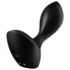 Satisfyer Backdoor Lover - nabíjateľný, vodotesný anál vibrátor (čierny)