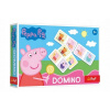 Trefl Domino papierové Peppa Pig / Prasiatko Peppa 28 kartičiek